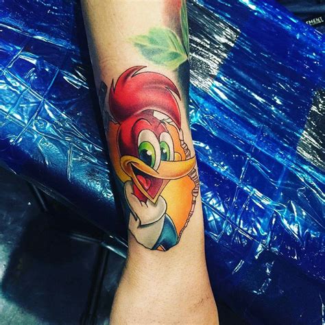 woody woodpecker tattoo